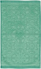 Jacquard katoenen terry gastendoekje Tile de Pip