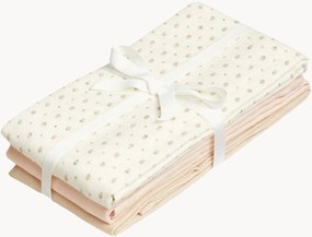 Mousseline doekjes Rowan van biokatoen, 3-delig