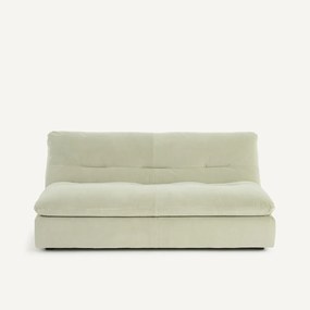 3-zits modulaire bank in stonewashed fluweel, GIULIANO