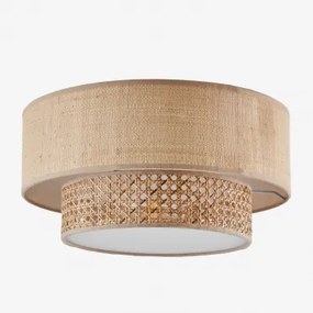 Plafondlamp Lumira Natuurlijk & Ø40 Cm - Sklum