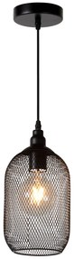 Lucide Mesh hanglamp 15cm 1x E27 zwart