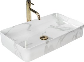 Opzetwastafel Denis Marmo Shiny
