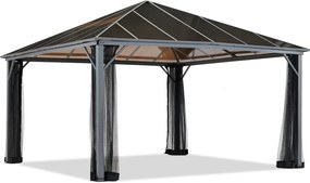 Tuinpunt prieel Milos 4x4m met klamboe