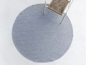 Buitenkleed | Rond | Kees Smit  Bolonia | Polyester/Polypropyleen | Grijs/Antraciet | ø 160cm | Kees Smit Tuinmeubelen