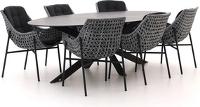 Diningset Manifesto | 6 personen | Tuinset sintered stone | 7-delig | Kees Smit Tuinmeubelen