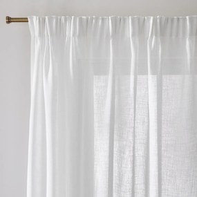 Gordijn met aangerimpelde bies en golf, Nyong