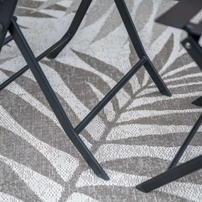 Garden Impressions Pisa bistro tuinset 3-delig - donker grijs