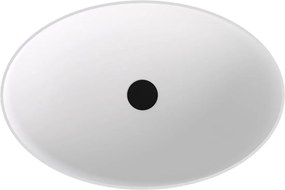 Polysan Banera waskom ovaal 60x40cm wit mat