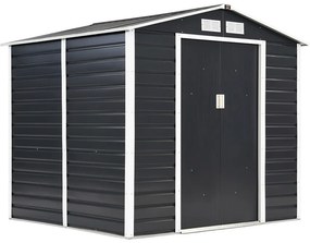 Lahti metalen gereedschapshuis 2,1 x 1,9 m Store Boss antraciet