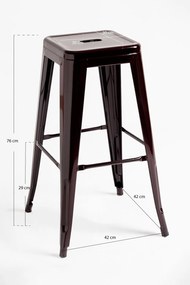 Set 4 hoge Torix krukken