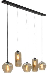 Goossens Hanglamp Devant, Hanglamp met 5 lichtpunten