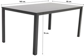 Kettler Loft/Legato 160 cm. tuinset - 5-delig