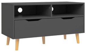 vidaXL Tv-meubel 90x40x48,5 cm spaanplaat grijs
