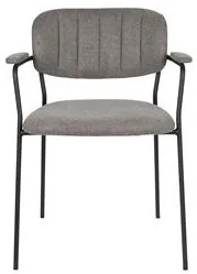 House of Rebels Eetkamerstoel - Roos - Zwart/Grijs - House of Rebels