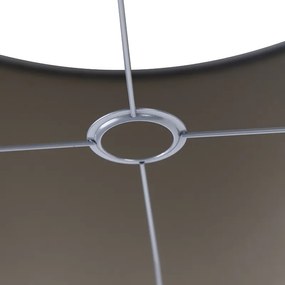 Velours lampenkap grijs 50/50/25