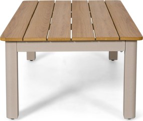 Stoel en Bank Loungeset 5 personen Aluminium Zand/Beige  Lifestyle Garden Furniture Melone