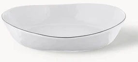 Handgemaakte porseleinen schalen Salt, Ø 20 cm, 2 stuks
