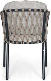 Tuinstoel Rope Grijs-antraciet Lifestyle Garden Furniture Morano