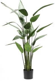 Emerald Kunstplant heliconia plant groen 125 cm 419837