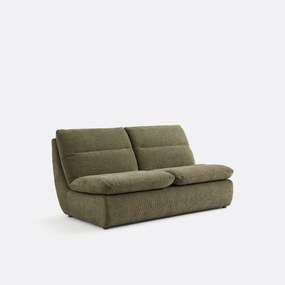 ERABLE 2-zits bank van reliëffluweel