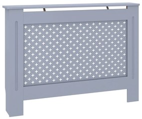 vidaXL Radiatorombouw 112x19x81 cm MDF antraciet