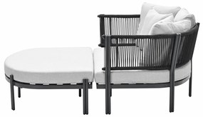 Garden Impressions Atlanta lounge ligbed - daybed - donker grijs