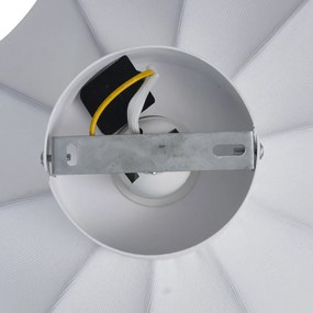 Japandi plafondlamp wit 27cm - Plu Asyesha