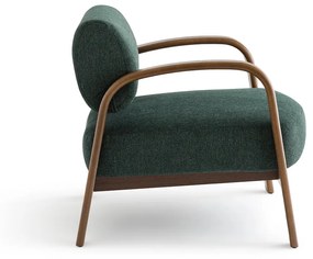 Vintage fauteuil in berkenmultiplex, Bendy