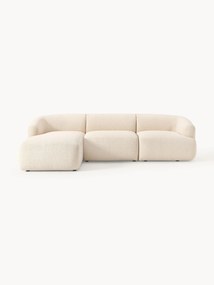 Modulaire bouclé hoekbank Sofia (4-zits)