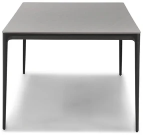Dining Tuintafel rechthoekig 240 x 100 cm Aluminium Grijs Gianna