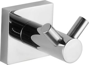 Mexen dubbele handdoekhaak, chroom - 7081835-00