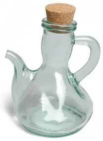 Olie- of azijnkannetje, groen gerecycled glas , 250 ml