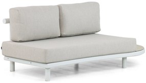 Hoek loungeset 5 personen Aluminium Wit  Lifestyle Garden Furniture Harmonic