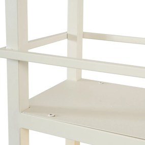 Eettafel / Eetkamer Industriële hanglamp beige 4-lichts - Cage Rack Industriele / Industrie / Industrial Binnenverlichting Lamp