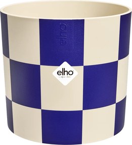 Pot Elho Blocks &amp; Stripes blauw