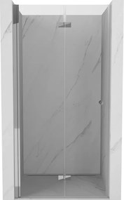 Mexen Mist-F vouwdeur voor douche links 85 cm, transparant, chroom - 8A6-085-000-01-00-L