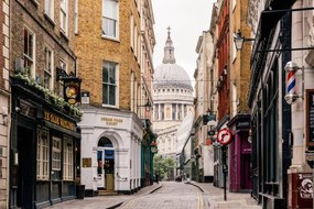 Foto St. Paul's cathedral and street with, Alexander Spatari