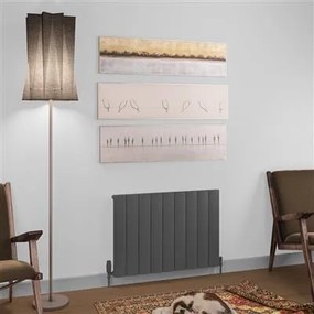 Eastbrook Tordino radiator 85x60cm aluminium 927W antraciet