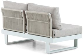 Hoek loungeset 5 personen Aluminium Wit  Lifestyle Garden Furniture Lorenzo