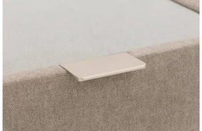 Goossens Nachtkastje Briljant Luxe, 1 deur links, 1 lade, met inleg glasblad