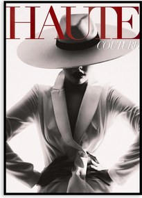 Ingelijste poster Couture 6