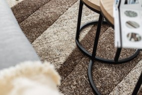 Tapijt FEEL 5673/15044 Zilverspar  donkerbruin /  beige  / crème / grijskleuring