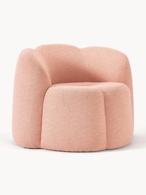 Bouclé loungefauteuil Fleur