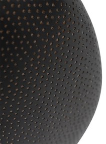 Oosterse plafondlamp zwart met goud 40 cm - Radiance