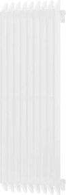 Mexen Aurora decoratieve radiator 1200 x 450 mm, 917 W, wit - W212-1200-450-00-20