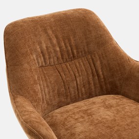 Draaifauteuil, gestructureerde stof, Hemmo