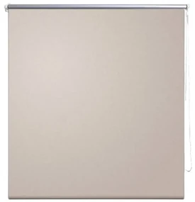 vidaXL Rolgordijn verduisterend 120x230 cm beige