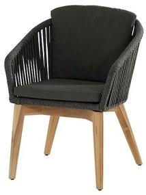 4 Seasons Outdoor Santander Dining Chair black SALE  Tuinstoel    zwart weerbestendig