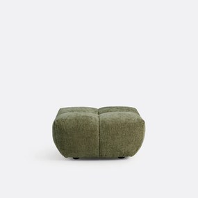 Poef, dik fluweel, L83 cm, Nuria