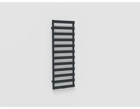 Royal plaza Sondrio radiator 1385x500mm 608W as=Onderzijde mat zwart